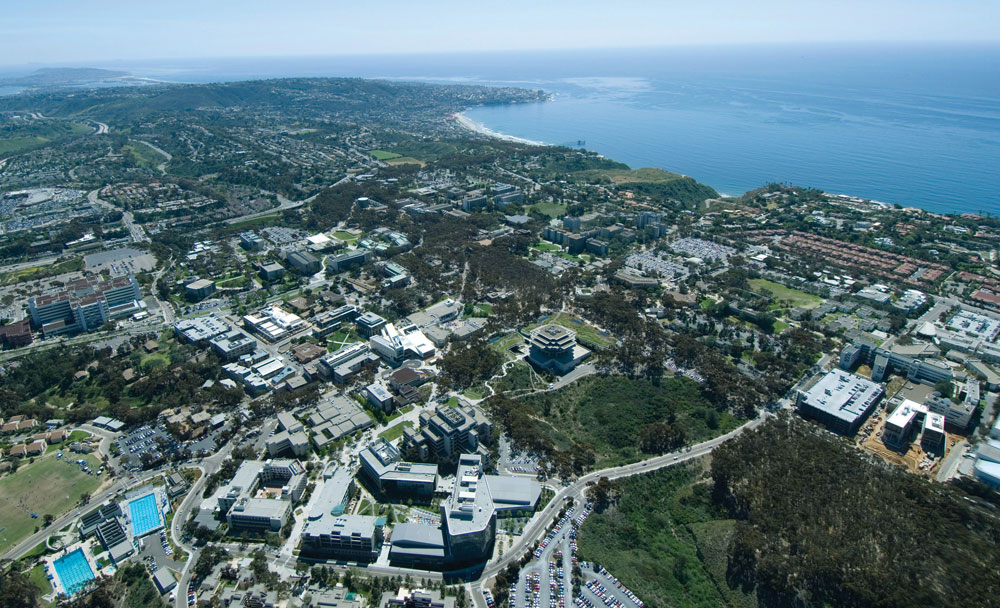 Aerial View of UC San Diego