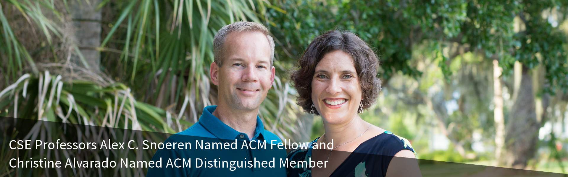 CSE Professors Alex C. Snoeren Named ACM Fellow and Christine Alvarado Named ACM Distinguished Member