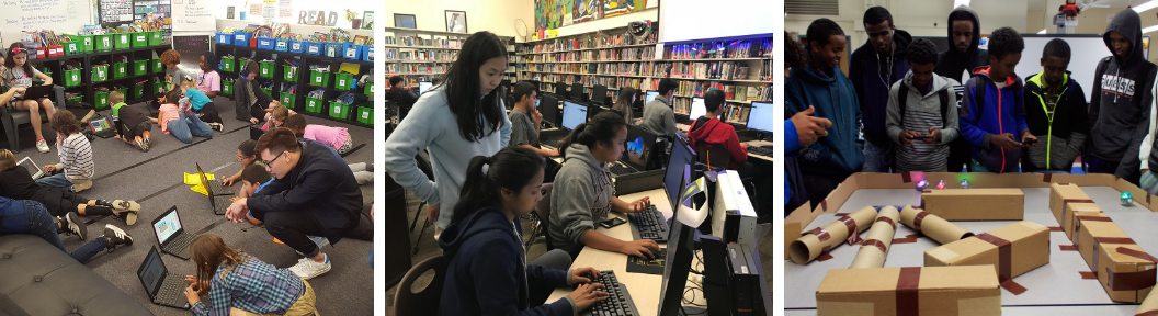 CSE students teaching CS in the San Diego community with CSforeach 