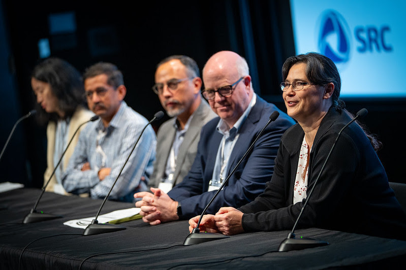 A panel at the first-annual review of PRISM.