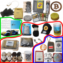 Items researchers purchased with Bitcoin. 