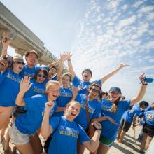 Nearly 20,000 UC San Diego students volunteers over three million hours of community service annually.